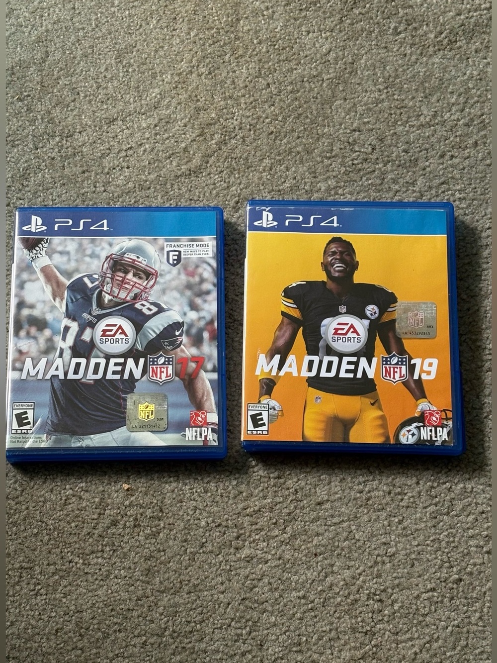 Madden NFL 17 And 19 For PS4